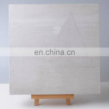 painting stretch canvas designs to fill with color
