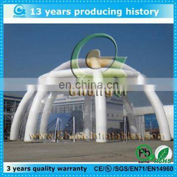 Large inflatable tent for exhibit / exhibition