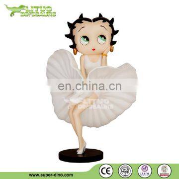 Beautiful Fiberglass Betty Boop Model