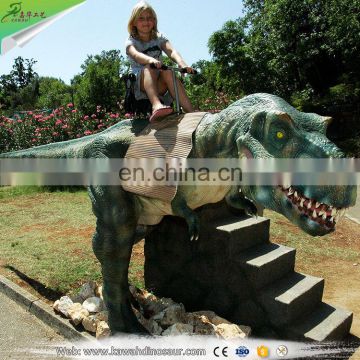 Coin-operated Kiddie rocking dinosaur amusement park dinosaur rides