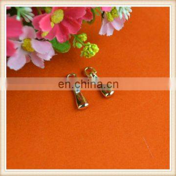 Attractive slim metal trim delicate metal slider buckle with crystals handbag metal trim
