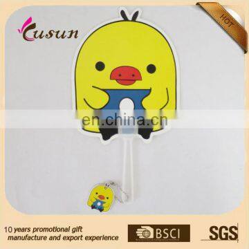 printing Hand fan custom printed PP fan Summer Portable hand plastic fan