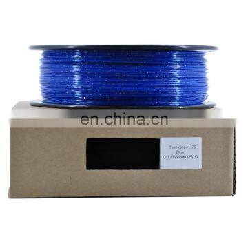 3D printer filament Twinkling 1.75mm or 3.0mm PLA 3d printing filament