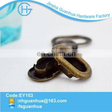 High quality nickel oval metal shoe eyelets