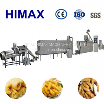 Full Automatic Core Filling Puffed Snacks Food Making Machine Processing Line