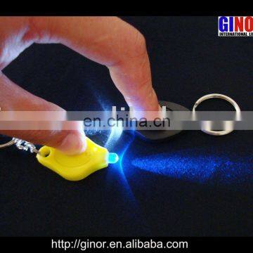 LED key chain with torch