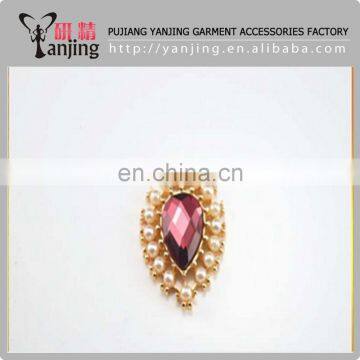 Factory directly ! Wholesale Ex-factory price pink rhinestone buckles