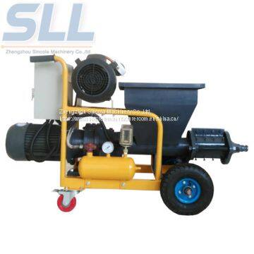 Cement mortar plaster bitumen spray machine