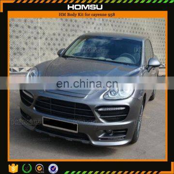 high quality HM original style front bumper rear bumper spare parts carbon fiber diffuser fiber glass auto tuning hot sell wide