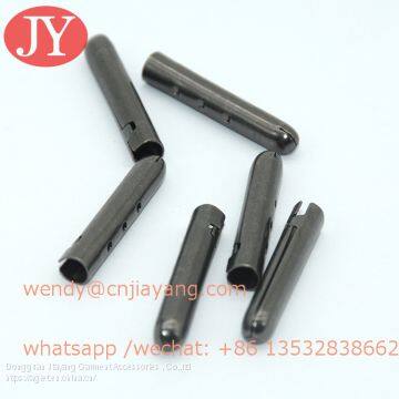 20mm Shiny Nickle Color Bullet Shape Shoelace Tips photo-4