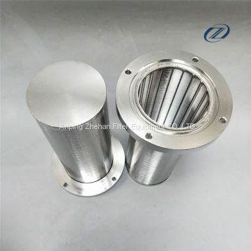 wedge wire screen/stainless steel wedge wire filter tube