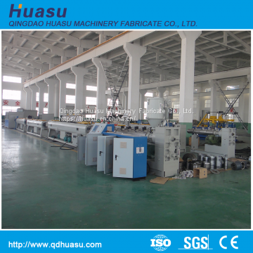 Description of Single Wall Corrugated Pipe Extrusion Line:  Features of plastic single wall corrugated pipe: Plastic single wall corrugated pipes produced have features of high temperature resistance, resistant to corrosion and abrasion, high intensity, g