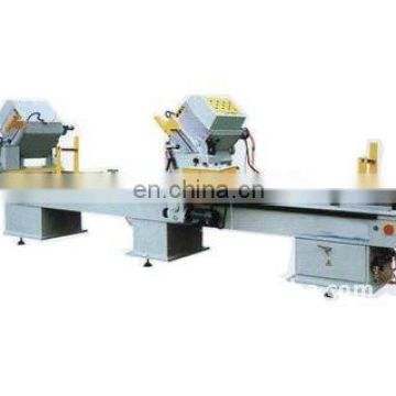 Double mitre saw for aluminum profile / Aluminum window door machine