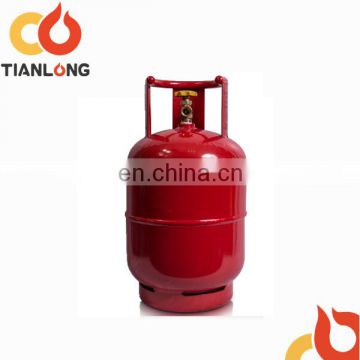 Hand operated high quality lpg cylinder / hydraulic cylinder for propane gas indoors