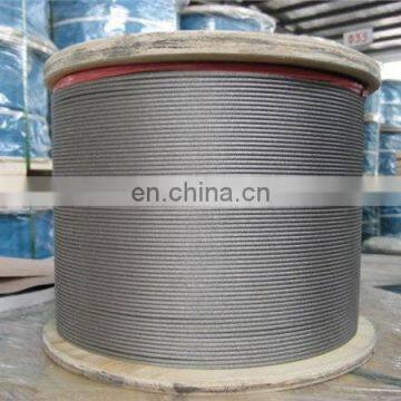 High Strength Aisi304 316 6x19 1x19 7x7 6x19 Stainless Steel Wire Rope 10mm 12mm Price per Meter photo-6