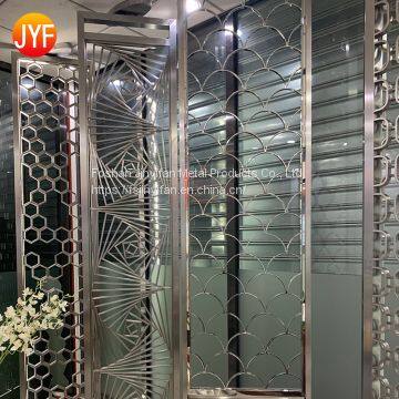 Foshan Manufactory Make your own stainless steel room divider laser cut garden metal screens