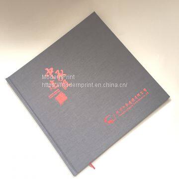 Linen hardcover book printing