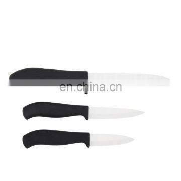 Amazon Hot Sale Plastic Handle Multi Color Ceramic Cutlery Kitchen Knives