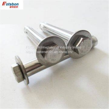 M6/M8/M10 Drop In Expansion Anchor Hex Bolts Conical Cap Sleeve Type Anchor Enhanced Bolt Cerrojo Boulon Pernos Bouten Parafusos