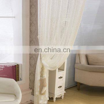 High quality popular sheer jacquard curtain for livingroom