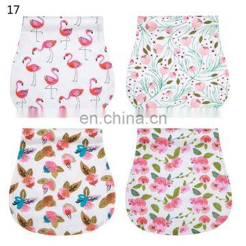 Amazon Hot Sales 3 Layers Soft Baby Burp 100% Cotton Burp Cloth photo-6