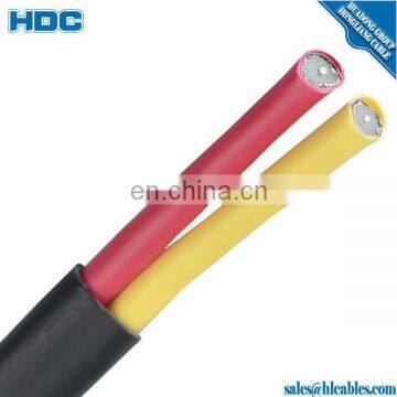 2x6mm2 solar cable 100meters/roll double core 6mm2 PV cable