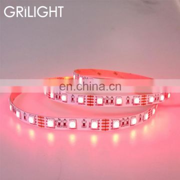 Super bright color changing led strip 5050 12V and 24V 30led 60led RGB led strip