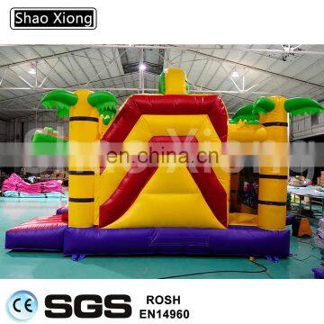 China Ultimate Combo Children Sporting Inflatable Water Slide Bounce Bouncy House Bouncing Round Cartoon Jumping Castle