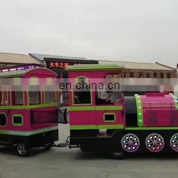 Best China train amusement park rides electric trackless for sale