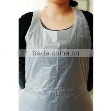 colored pe plastic apron