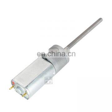 Mini Deceleration Low Speed DC Motor Manufacturer GM20-180S Permanent magnet DC7.4V micro dc screw motor 20mm M4 for undercart