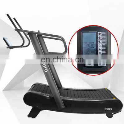 Curved treadmill & air runner with best price treadmill for High-intensity Interval Training running machine without motor