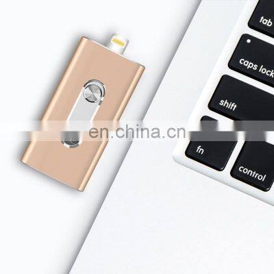 2018 High Capacity Smartphone OTG flash drive USB External flash drive for iphone