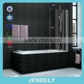 6mm frameless swing shower doors
