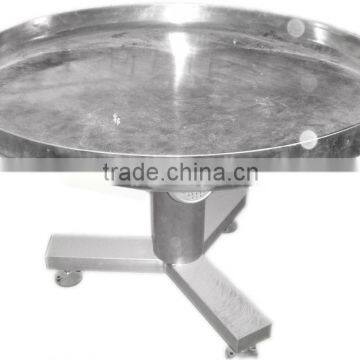 Glass rotary table