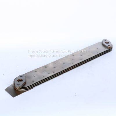 ISUZU OIL COOLER 6BD1 H4 H5 6BG1 Engine oil cooler  Excavator parts