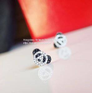 Panda Head Earrings photo-2