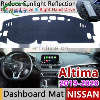 for Nissan Altima 2019 2020 L34 Anti-Slip Mat Dashboard Cover Pad Sunshade Dashmat Protect Carpet Anti-UV Car Accessories Rug