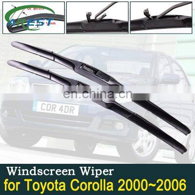 for Toyota Corolla E120 E130 2000~2006 Car Wiper Blade Windscreen Wipers Car Accessories Wagon Hatchback Saloon 2001 2002 2003