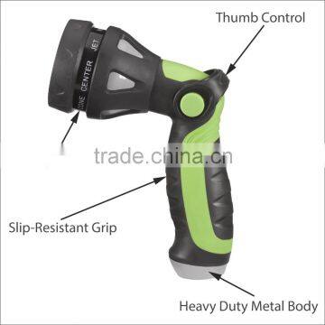 (3238) High Quality Delux Thumb Control 8 Water Patten Sprayer Hose Nozzle photo-3