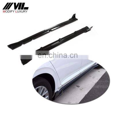 Side Skirts body kit for Volkswagen VW Arteon CC 2019-2020 brilliant black ABS