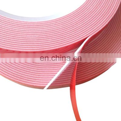 White and Yellow Release Paper Foam Heat Resistant Double Sided Tape