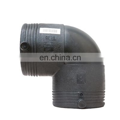 PE100 HDPE Electrofusion Fittings PE 90 Degree Elbow 200mm