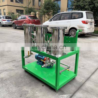 Portable Manual Hydraulic Oil Filtration/ Recycling/ Purifier Machine photo-2