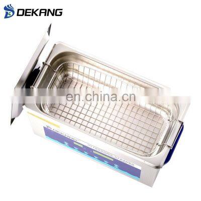 120W 4.5 Liter Dual-bands Ultrasonic Cleaner With Timer and Heater Degas Intensive and Gross Rinse photo-4