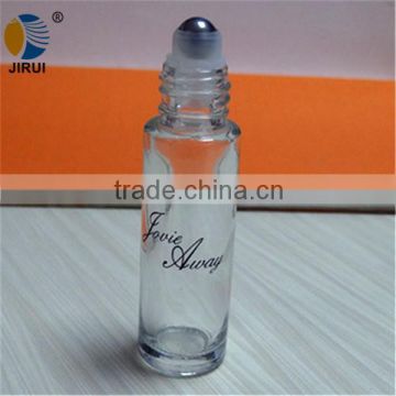 15 ml glass roll on oil bottle with stainless steel ball