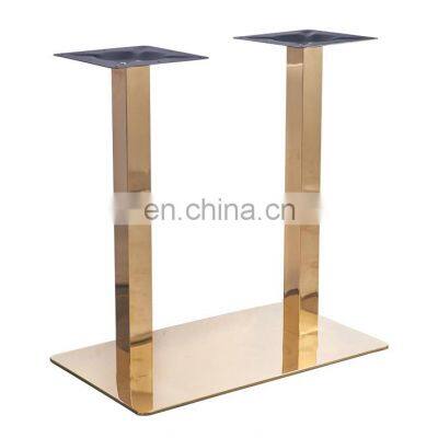 Table Base Luxury Round Marble Furniture Restaurant Coffee Chrome Tulip Modern Metal Stainless Steel Gold Dining Table Base