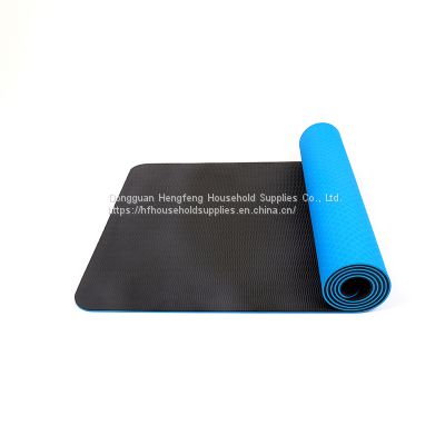 8mm Yoga Mat Exercise Mats TPE Non Slip Extra Thick High Density Eco Friendly for Yoga,Workout,Pilates