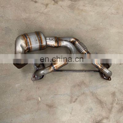 XG-AUTOPARTS fit Subaru Forester 2018 exhaust manifold catalytic converter - exhaust bend pipes flanges cones