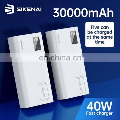 Sikenai Portable 4 USB Port of Power Bank With LED Digital Display for Iphone Xiaomi photo-2